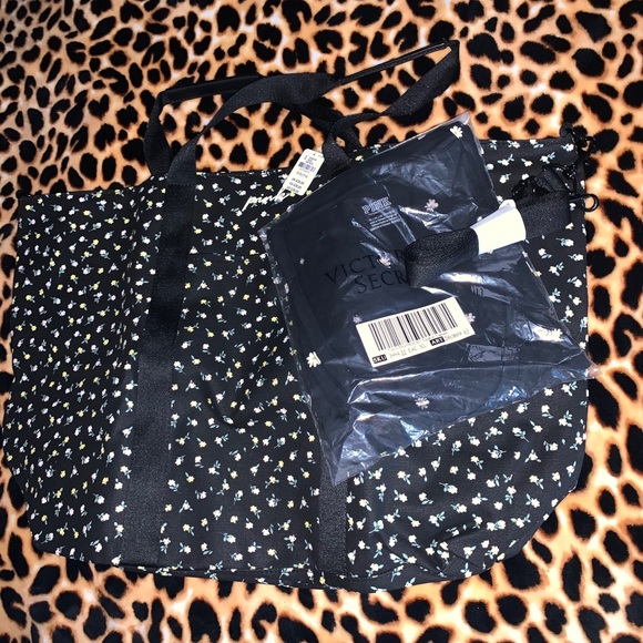 Victoria's Secret Weekender Bag / Tee Size XL NWT - Picture 7 of 8